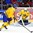 HELSINKI, FINLAND - DECEMBER 28: Sweden's Linus Soderstrom #30 makes a save with Gabriel Carlsson #9 and USA's Matthew Tkachuk #7 in front during preliminary round action at the 2016 IIHF World Junior Championship. (Photo by Matt Zambonin/HHOF-IIHF Images)

